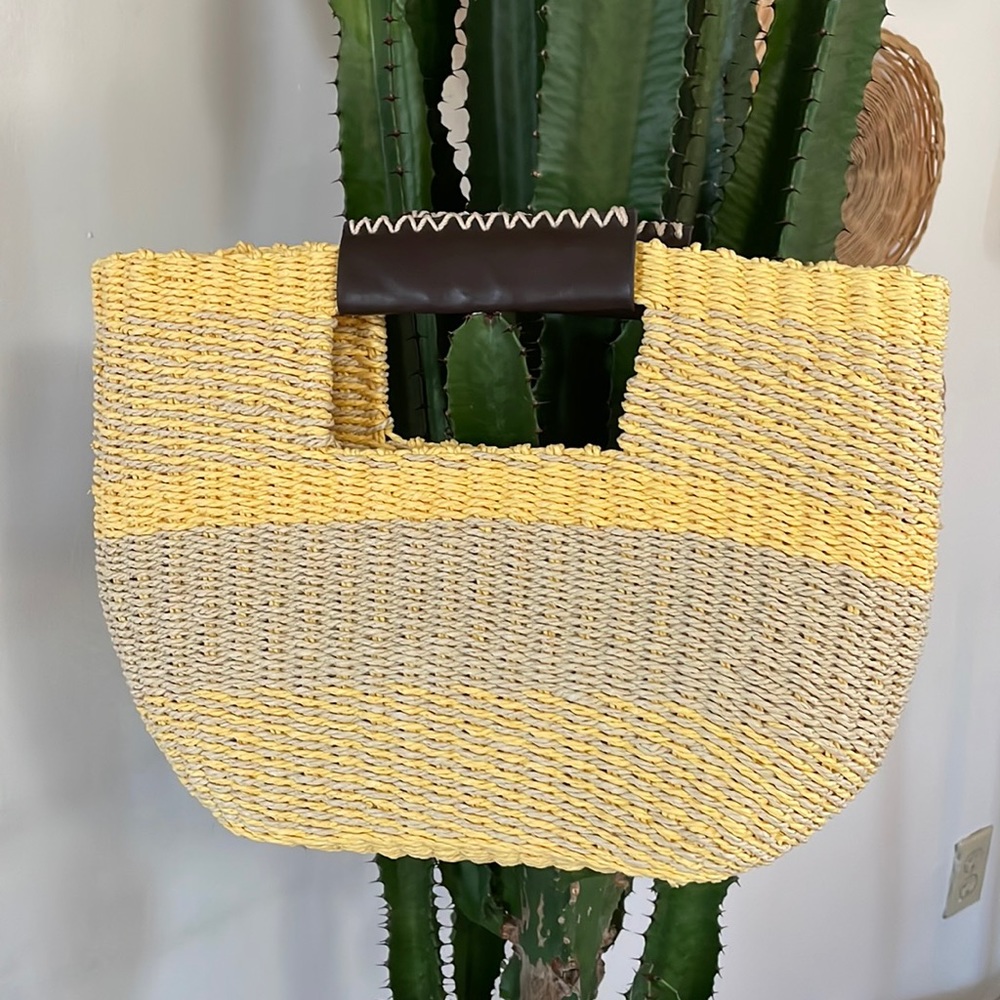 Woven handbag